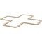 Ekena Millwork 638W x 638H x 14T Large Fowler Decorative Fretwork Wood Ceiling Panels, Birch CELW60X60X0250FLRBI - alternate 6